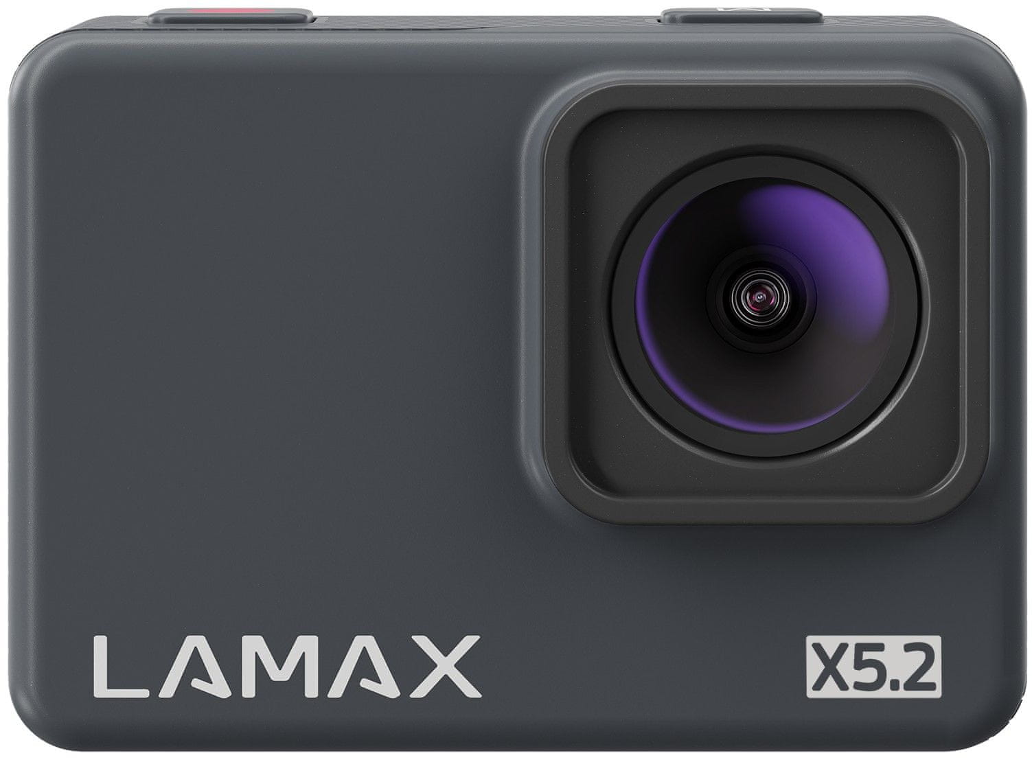 akční outdoor kamera lamax x5.2 vysoce odolná krásné provedení funkce slow motion velká výdrž 4k video