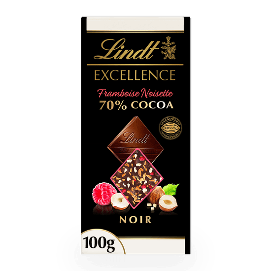 LINDT Lindt EXCELLENCE Passion Raspberry Hazelnut 100g