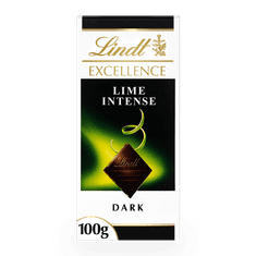 LINDT Lindt EXCELLENCE hořká čokoláda s limetkou 100g