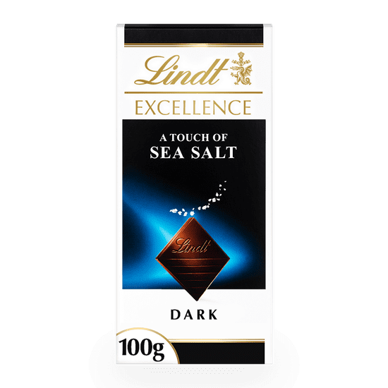 LINDT Lindt EXCELLENCE Hořká čokoláda s mořskou solí 100g