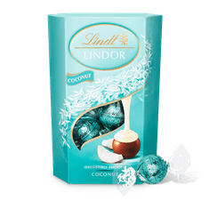 LINDT LINDOR pralinky Kokos 200g