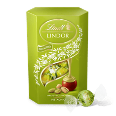 LINDT LINDOR pralinky Pistácie 200g