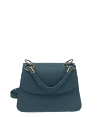 Marina Galanti flap bag Cecil – světle modrá