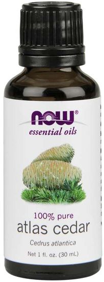 NOW Foods Essential Oil, Atlas Cedar oil (éterický olej Cedr), 30 ml