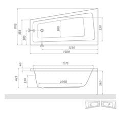 BPS-koupelny Krycí panel EVA SIDE