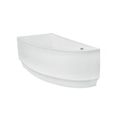 BPS-koupelny Krycí panel k asymetrické vaně Praktika P 140x70 (150x70), bílý