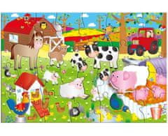 Galt Velké podlahové puzzle – na farmě