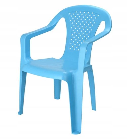 Koopman Dětská plastová židle 52x37,5x36,5 cm