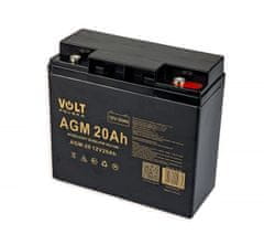 Volt Polska | Baterie AGM 20Ah 12V Volt Polska