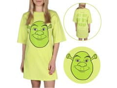 sarcia.eu Shrek Zelená, dámská noční košile, bavlněná spací košile XS