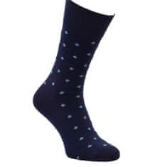 Zdravé Ponožky pánské luxusní bambusové oblekové vzorované ponožky 71033 3pack, 39-42