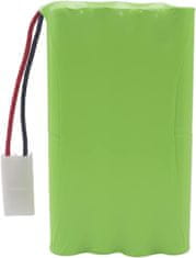 YUNIQUE GREEN-CLEAN Dobíjecí baterie AA 9,6 V 2000 mAh s konektorem Tamiya a USB nabíjecím kabelem - Ideální pro auta, nákladní auta, tanky a lodě RC - 100x57x15 mm - 100 g