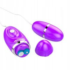 LOLO vibrační vajíčko s ovladačem fialové