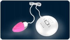 LOLO vibrační vajíčko s ovladačem růžové