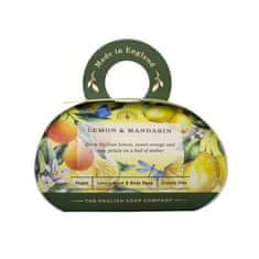 English Soap Company Tuhé mýdlo - Citrón & Mandarinka, 260g