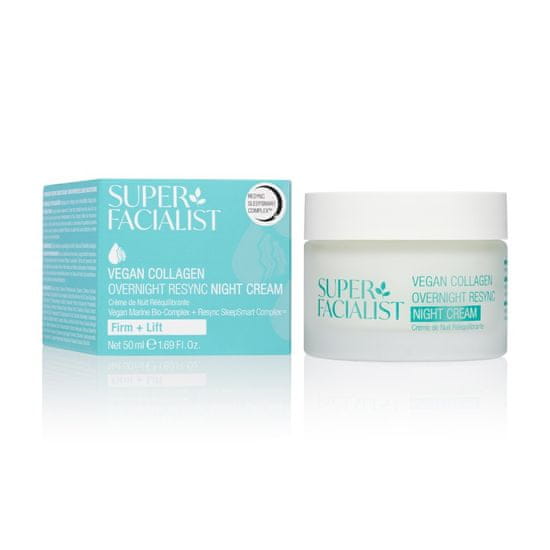 Super Facialist	 Noční krém Vegan Collagen, 50ml