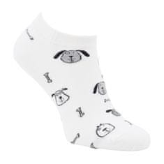 Zdravé Ponožky dámské letní bambusové sneaker vzorované ponožky 6401324 4pack, 39-42