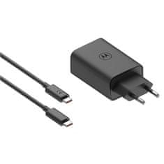 Motorola Nabíječka do sítě TurboPower 68W, 1x USB-C + USB-C kabel 1m - černá