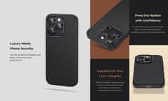 Benks Zadní kryt Etui Magnetic Leather pro iPhone 15 Pro Max černá