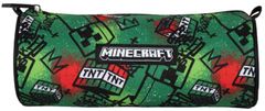 CurePink Pytlík gym bag a penál na tužky Minecraft: TNT Sketch (28 x 39 cm|22 x 11 x 8 cm)