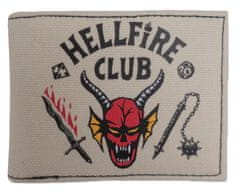CurePink Rozkládací peněženka Netflix|Stranger Things: Hellfire Club (9,5 x 11 cm)