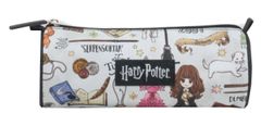 CurePink Pytlík gym bag a penál na tužky Harry Potter: Postavy (28 x 39 cm|22 x 11 x 8 cm)