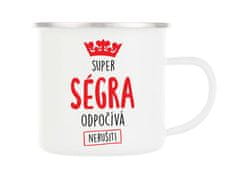 Divja Plechový hrnek pro super sestru