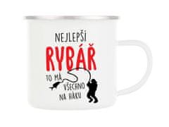 Divja Plechový hrnek pro nejlepšího rybáře