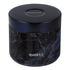 QUOKKA , Nerezová dóza na jídlo, Whim | 600 ml, black marble