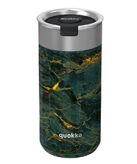 QUOKKA , Termohrnek se sítkem Boost 400 ml, greenstone