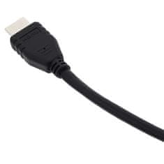 TopQ Kabel - HDMI na HDMI - 1 metr černý