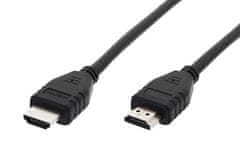 TopQ Kabel - HDMI na HDMI - 1 metr černý