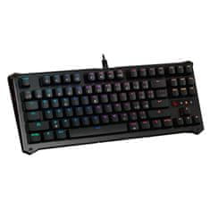 A4Tech Bloody B930 optická herní klávesnice, RGB Podsvícení, Orange Switch, USB, CZ, černá