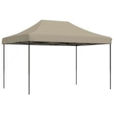 Vidaxl Skládací party stan pop-up taupe 410 x 279 x 315 cm