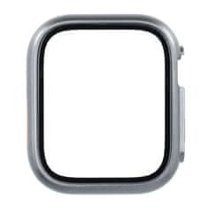 BB-Shop Ochranné pouzdro se skleněným krytem pro Apple Watch šedé