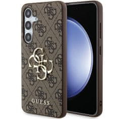 Guess Originální kryt GUESS - hardcase 4G Big Metal Logo GUHCSA554GMGBR pro Samsung Galaxy A55 Brown