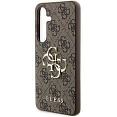 Guess Originální kryt GUESS - hardcase 4G Big Metal Logo GUHCSA554GMGBR pro Samsung Galaxy A55 Brown