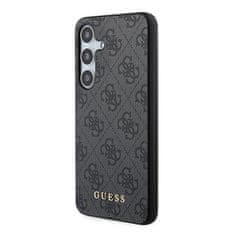 Guess Originální kryt GUESS - hardcase 4G Metal Gold Logo GUOHCSA35G4GFGR pro Samsung Galaxy A35 , barva černá