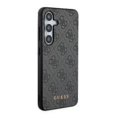 Guess Originální kryt GUESS - hardcase 4G Metal Gold Logo GUOHCSA35G4GFGR pro Samsung Galaxy A35 , barva černá