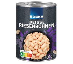 Edeka Edeka Obří bílé fazole 400g