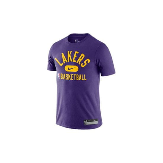 Nike Tričko na trenínk tmavomodré Nba Los Angeles Lakers Dri-fit