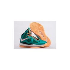 Nike Boty basketbalové zelené 49.5 EU Zoom Lebron X Dolphins Edition