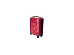 RGL 741 Cestovní skořepinový kufr, červený Velikost: 55x40x23 cm