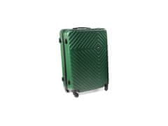 RGL 741 Cestovní skořepinový kufr, zelený Velikost: 76x49x29 cm