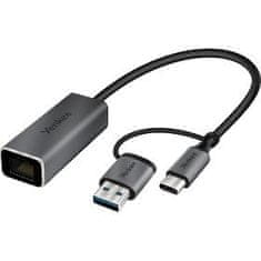 Yenkee YTC 013 USB C na RJ-45 Ethernet