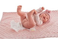 InnoVibe Antonio Juan 50160 Mia Mrkací a čůrající realistické miminko s celovinylovým tělem - 42 cm
