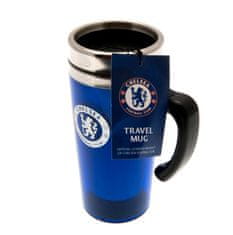 FotbalFans Cestovní hrnek Chelsea FC, modrý, 450 ml