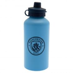 FotbalFans Sportovní láhev na pití Manchester City FC, modrá, 500 ml