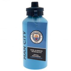 FotbalFans Sportovní láhev na pití Manchester City FC, modrá, 500 ml