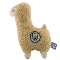 FotbalFans Plyšová lama Manchester City FC, 24 cm